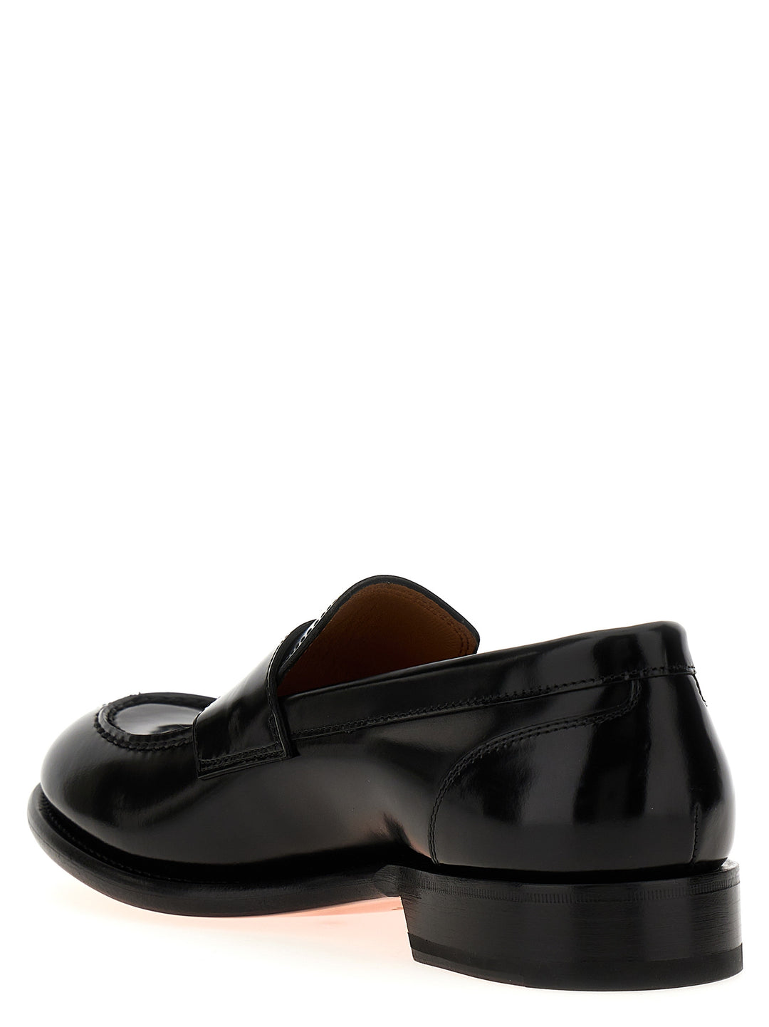 Leather Loafers Black