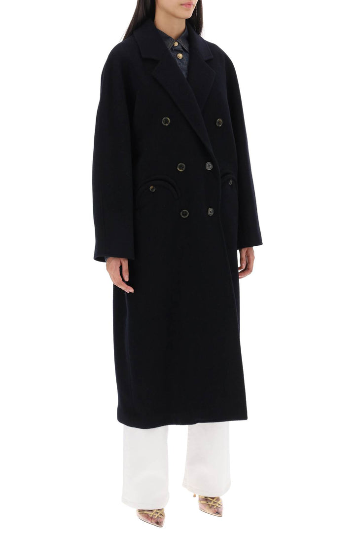 Pegaso Moroseta Coat In Wool And Alpaca - Blazé Milano - Women