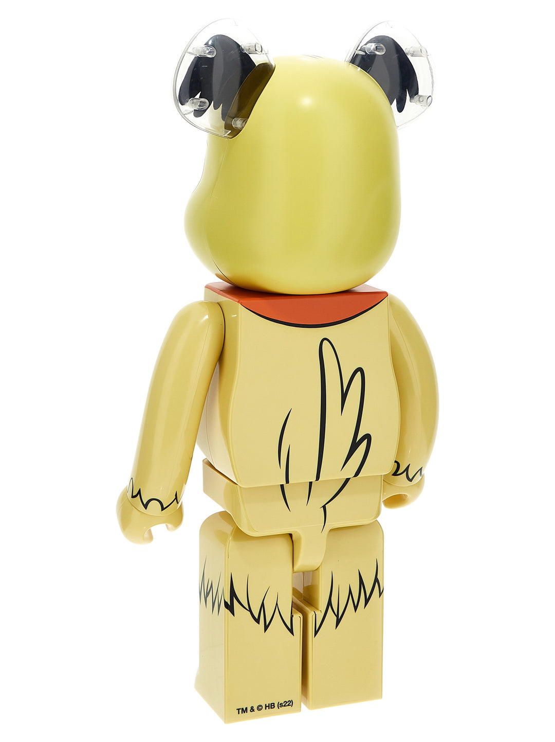 Be@Rbrick 1000% Wacky Races Muttley Decorative Accessories Yellow