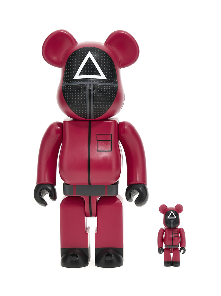 Be@Rbrick 100% And 400% Squid Game Soldier Decorative Accessories Red