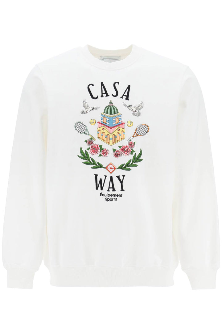 Casa Way Crew Neck Sweatshirt - Casablanca - Men