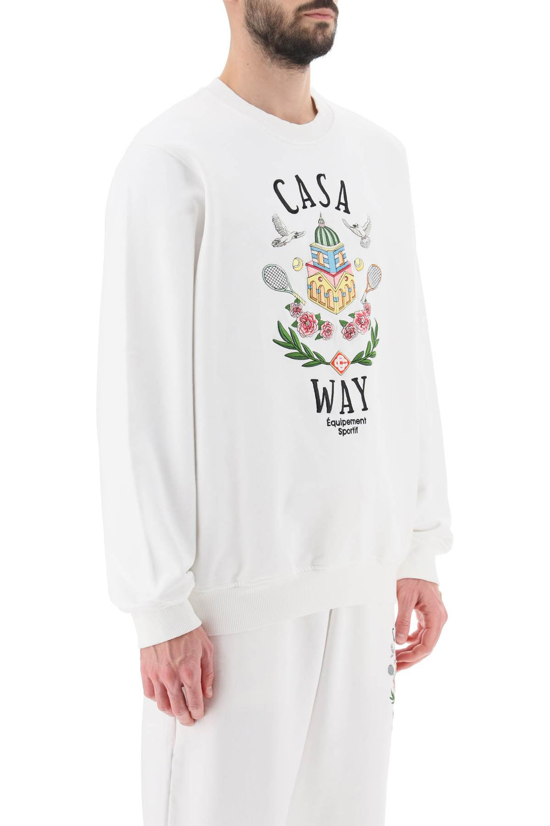 Casa Way Crew Neck Sweatshirt - Casablanca - Men