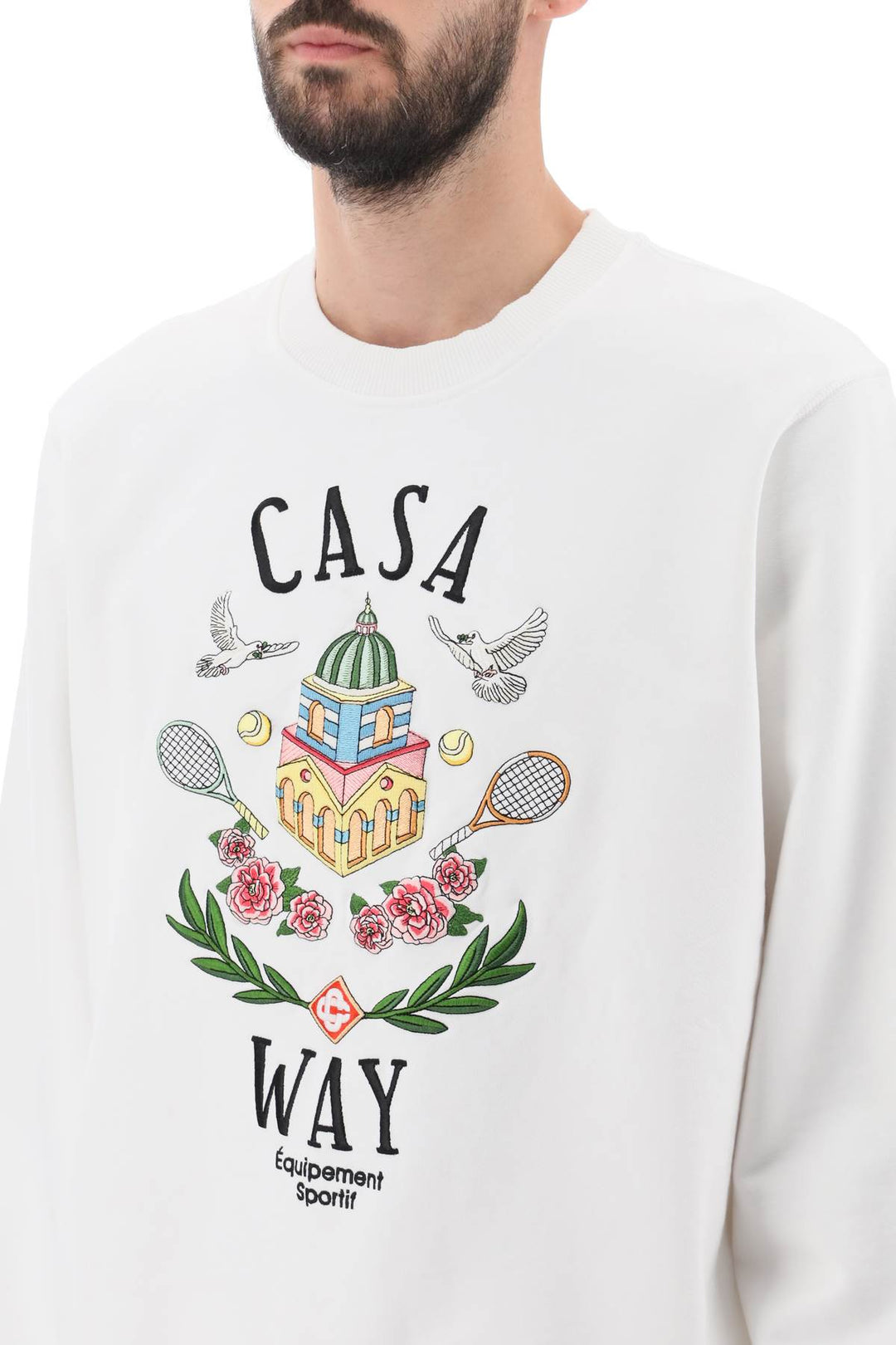 Casa Way Crew Neck Sweatshirt - Casablanca - Men