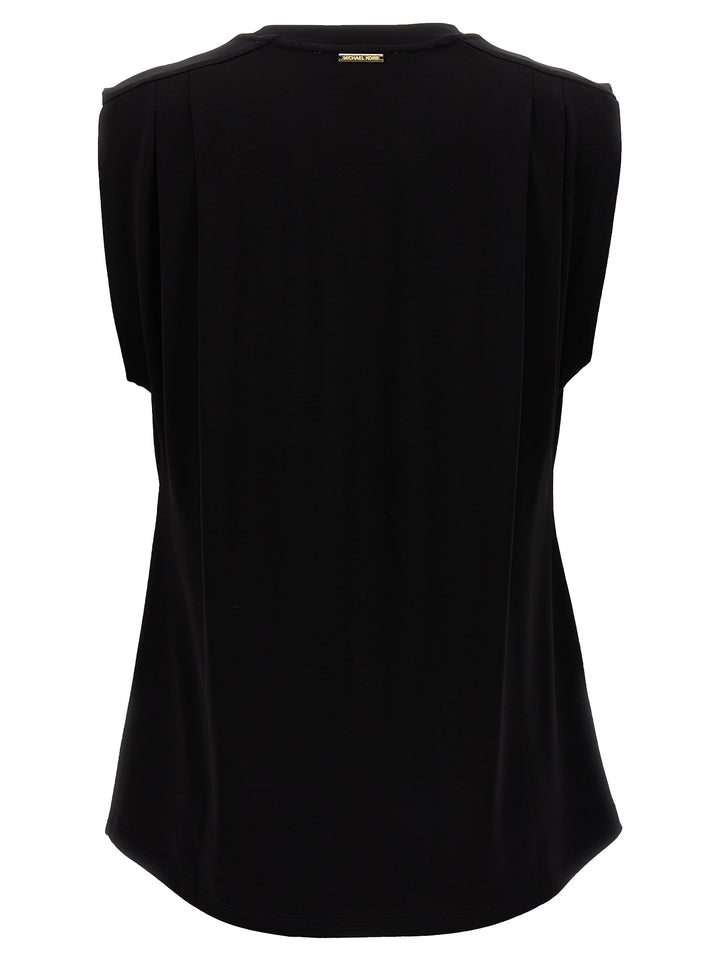 Viscose Top Tops Black