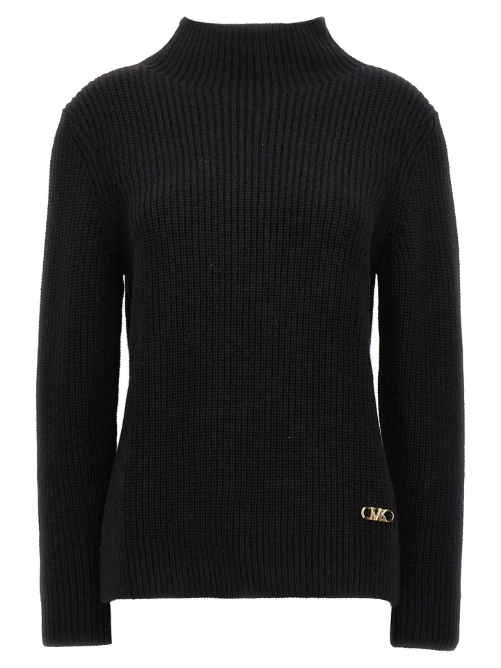 Logo Sweater Sweater, Cardigans Black