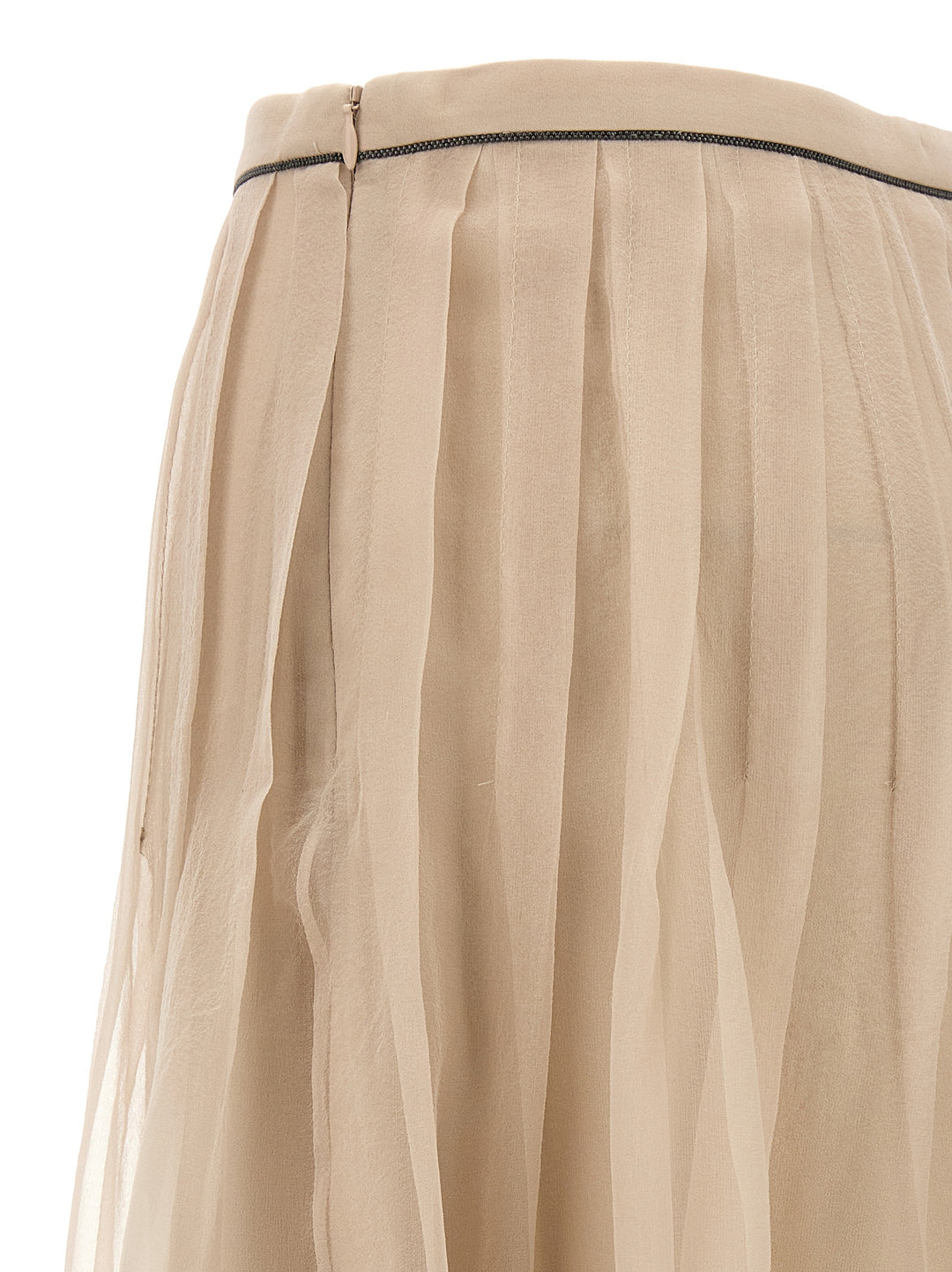 Tulle Skirt Skirts Beige