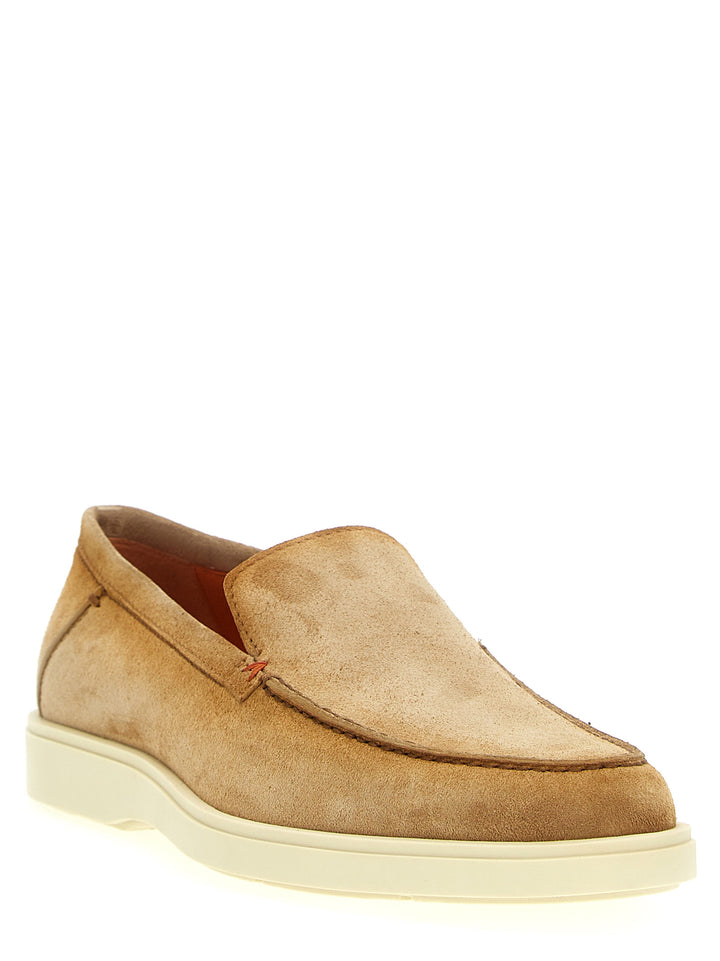 Suede Loafers Brown