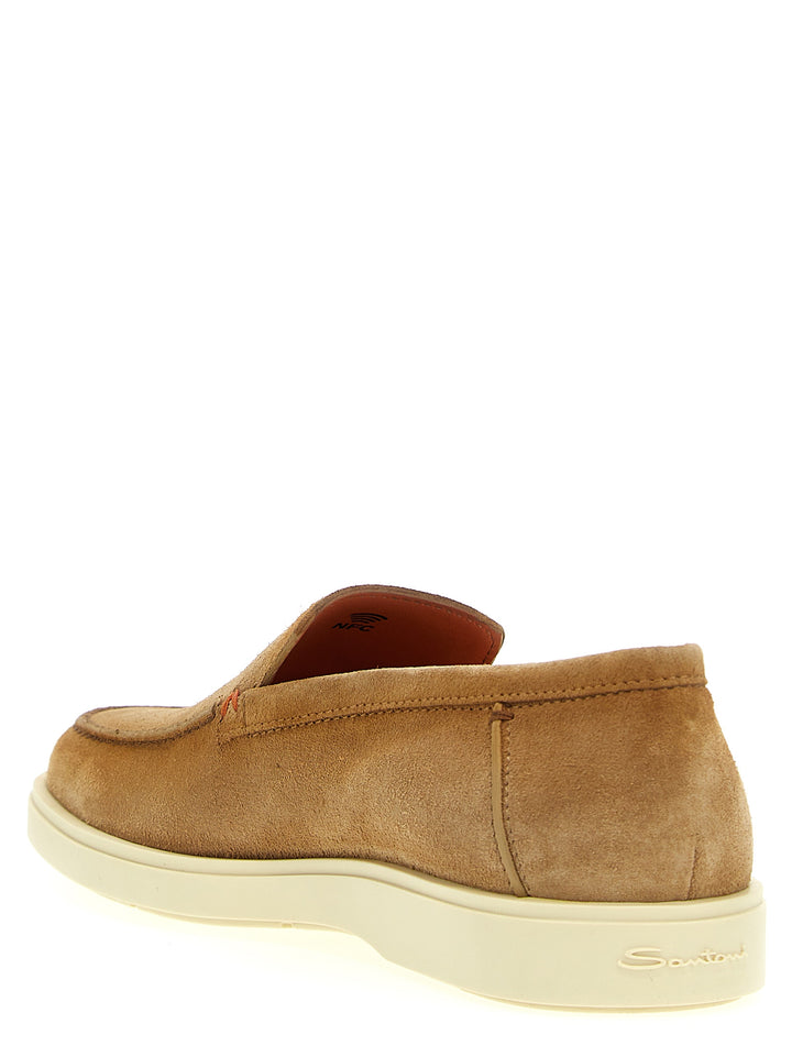 Suede Loafers Brown