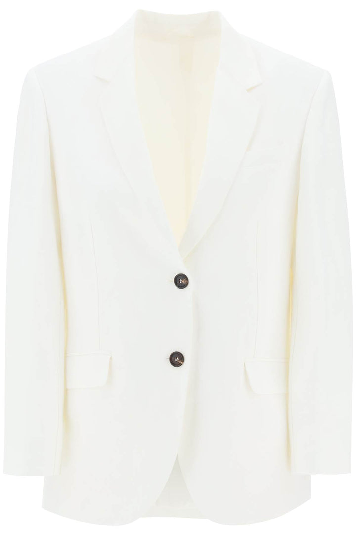 Viscose Linen Single Breasted Blazer - Brunello Cucinelli - Women