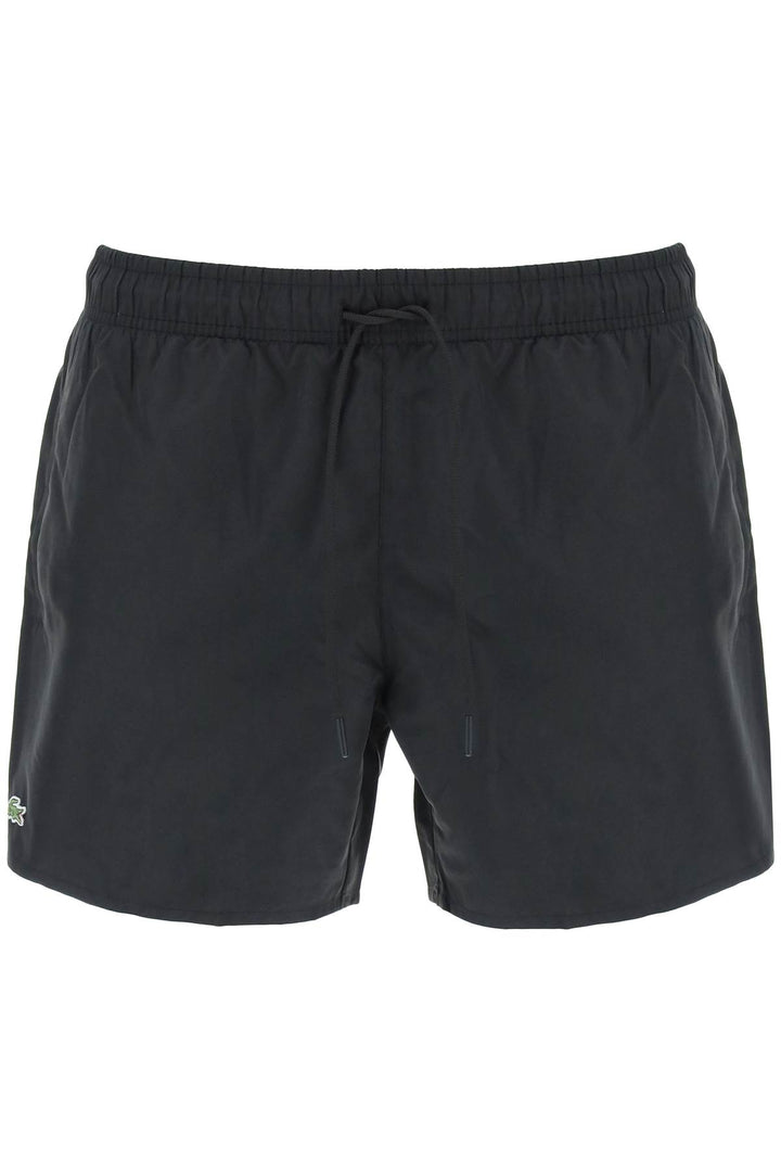 Logo Patch Swim Shorts - Lacoste - Men