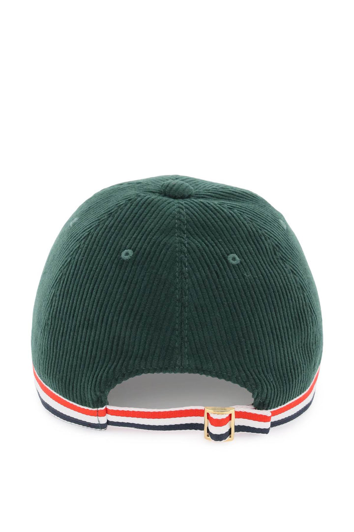 Baseball Cap In Corduroy - Thom Browne - Men