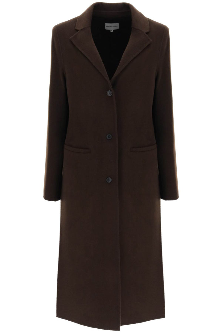 Mill Long Coat In Wool And Cashmere - Loulou Studio - Women