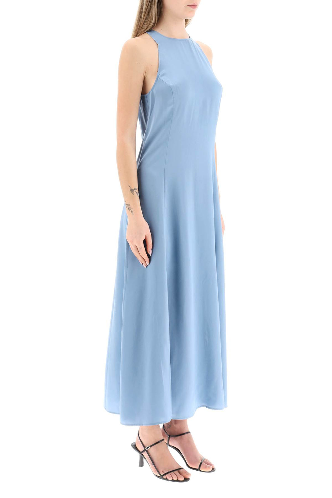 Maxi Silk Slip Dress - Loulou Studio - Women