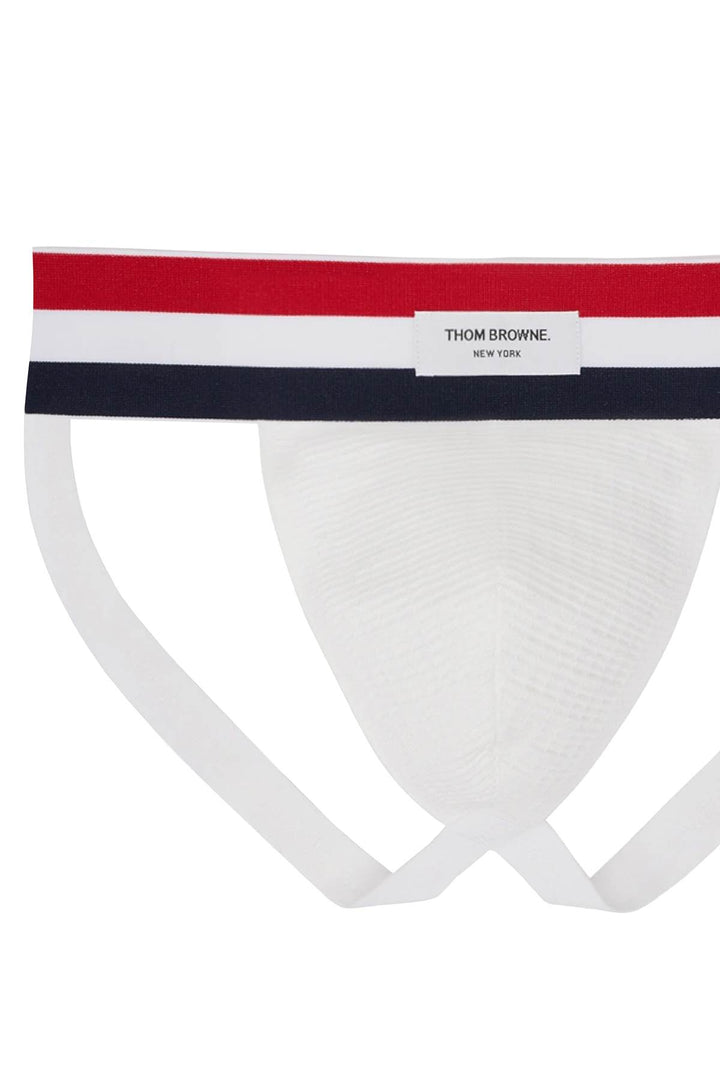 Jockstrap With Tricolor Band - Thom Browne - Men