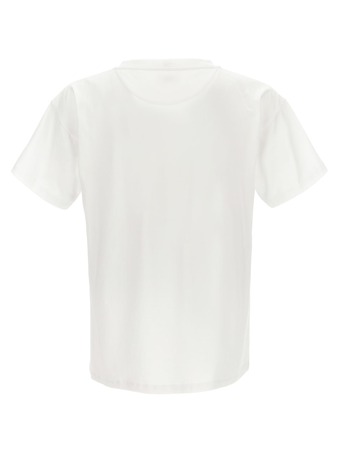 Flocked Logo T-Shirt White