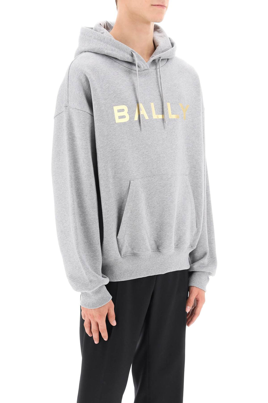 Metallic Logo Hoodie - Bally - Men