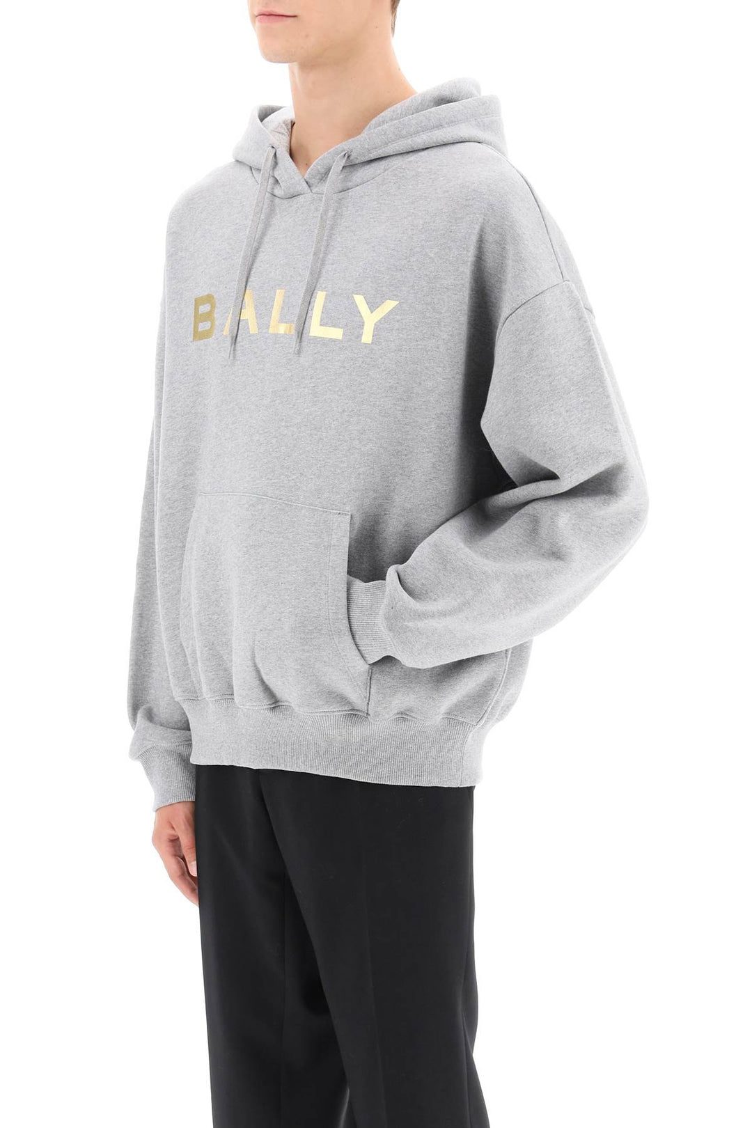 Metallic Logo Hoodie - Bally - Men