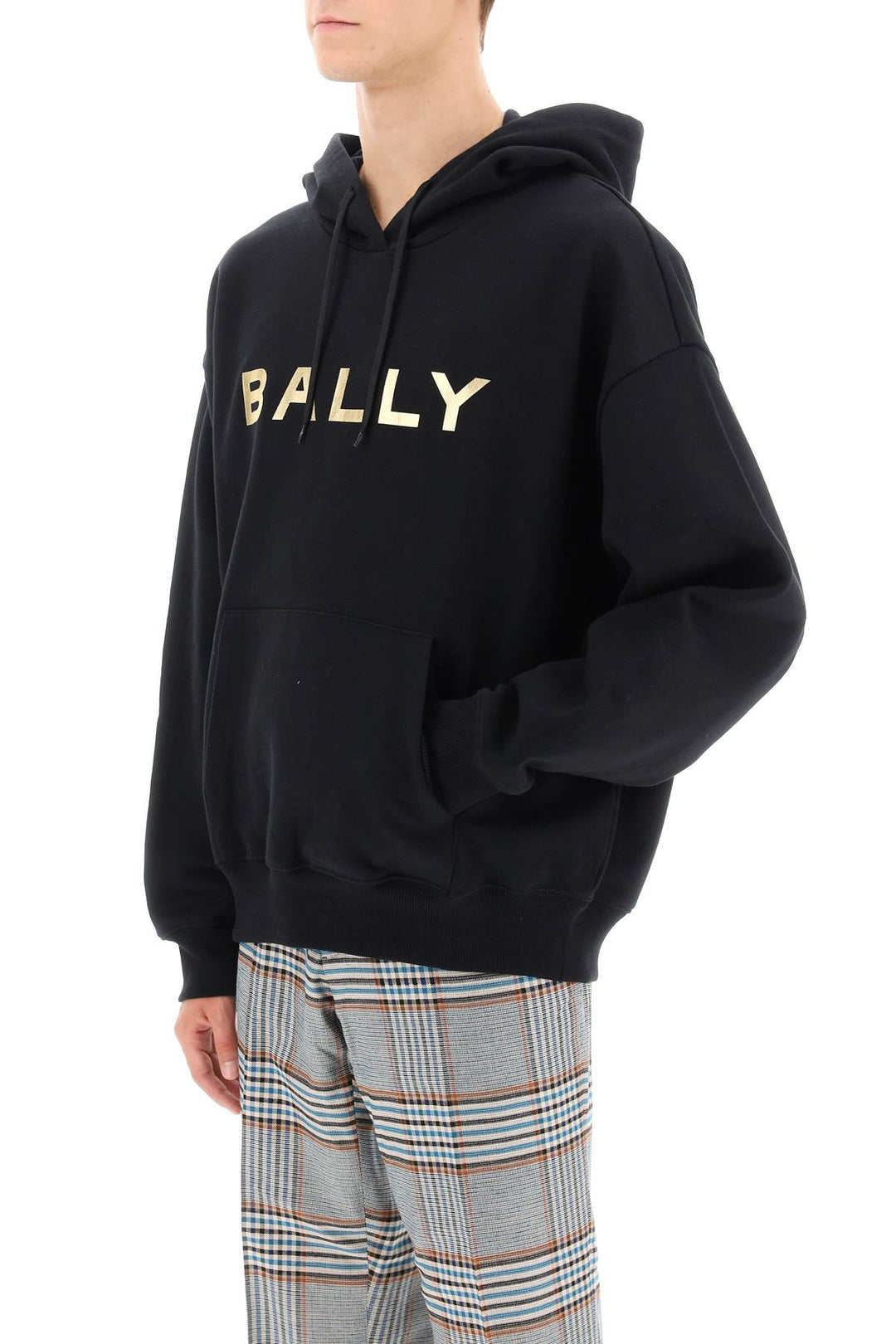 Metallic Logo Hoodie - Bally - Men