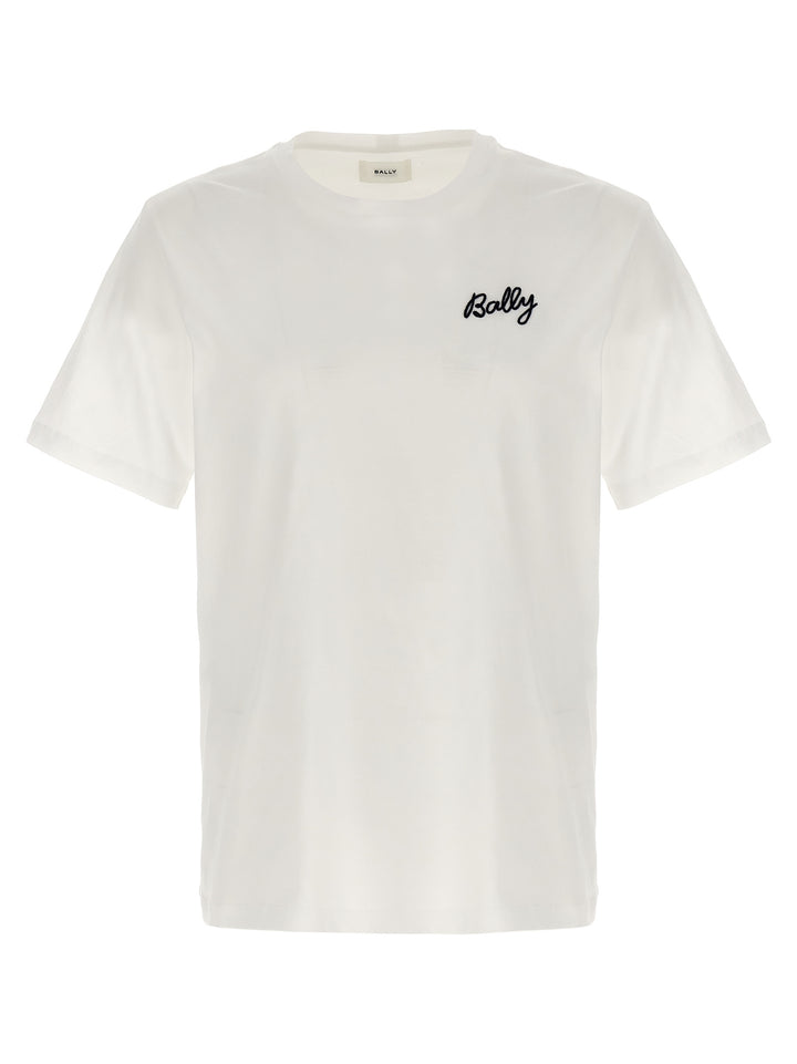 Logo Embroidery T-Shirt White