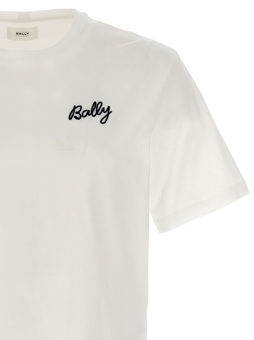 Logo Embroidery T-Shirt White