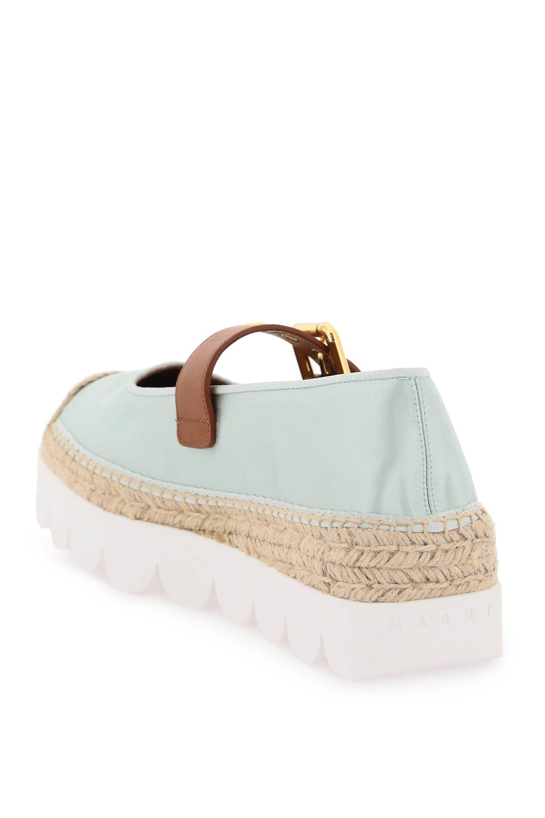 Espadrillas Stile Mary Jane In Satin - Marni - Women