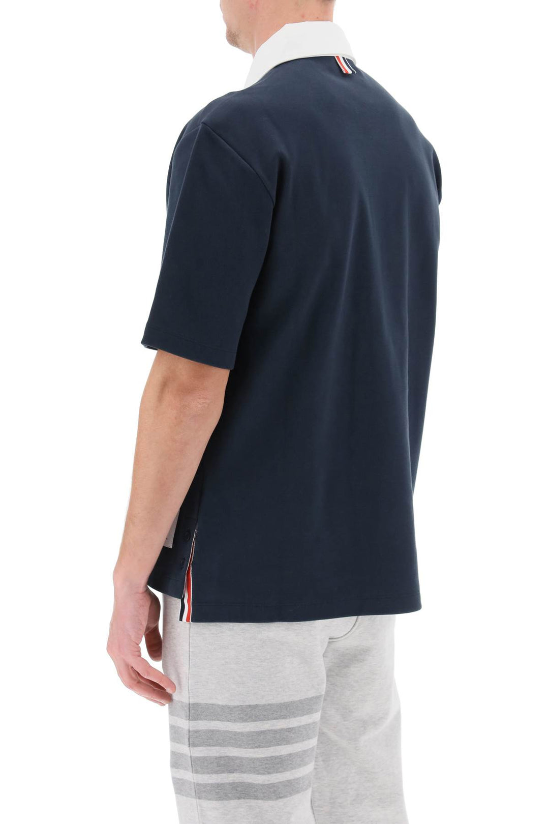 Heavy Cotton Polo Shirt - Thom Browne - Men