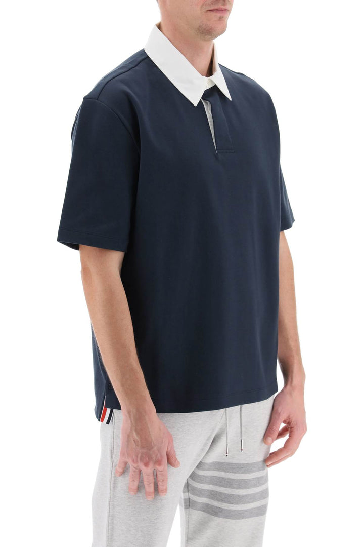 Heavy Cotton Polo Shirt - Thom Browne - Men