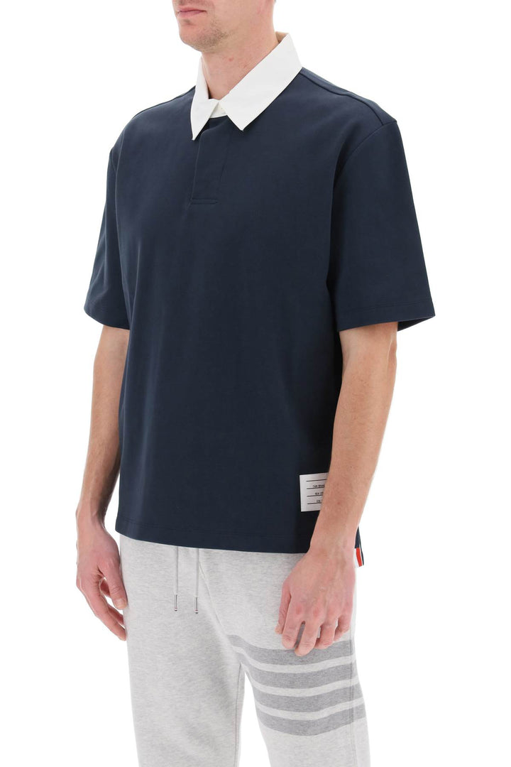 Heavy Cotton Polo Shirt - Thom Browne - Men