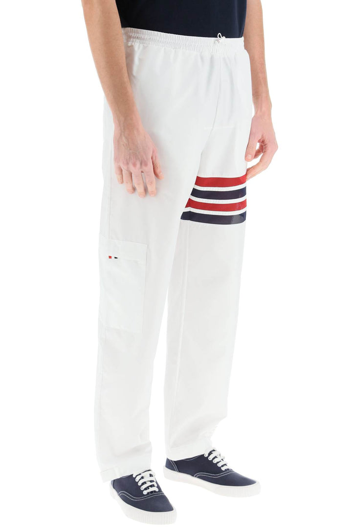 4 Bar Ripstop Pants - Thom Browne - Men