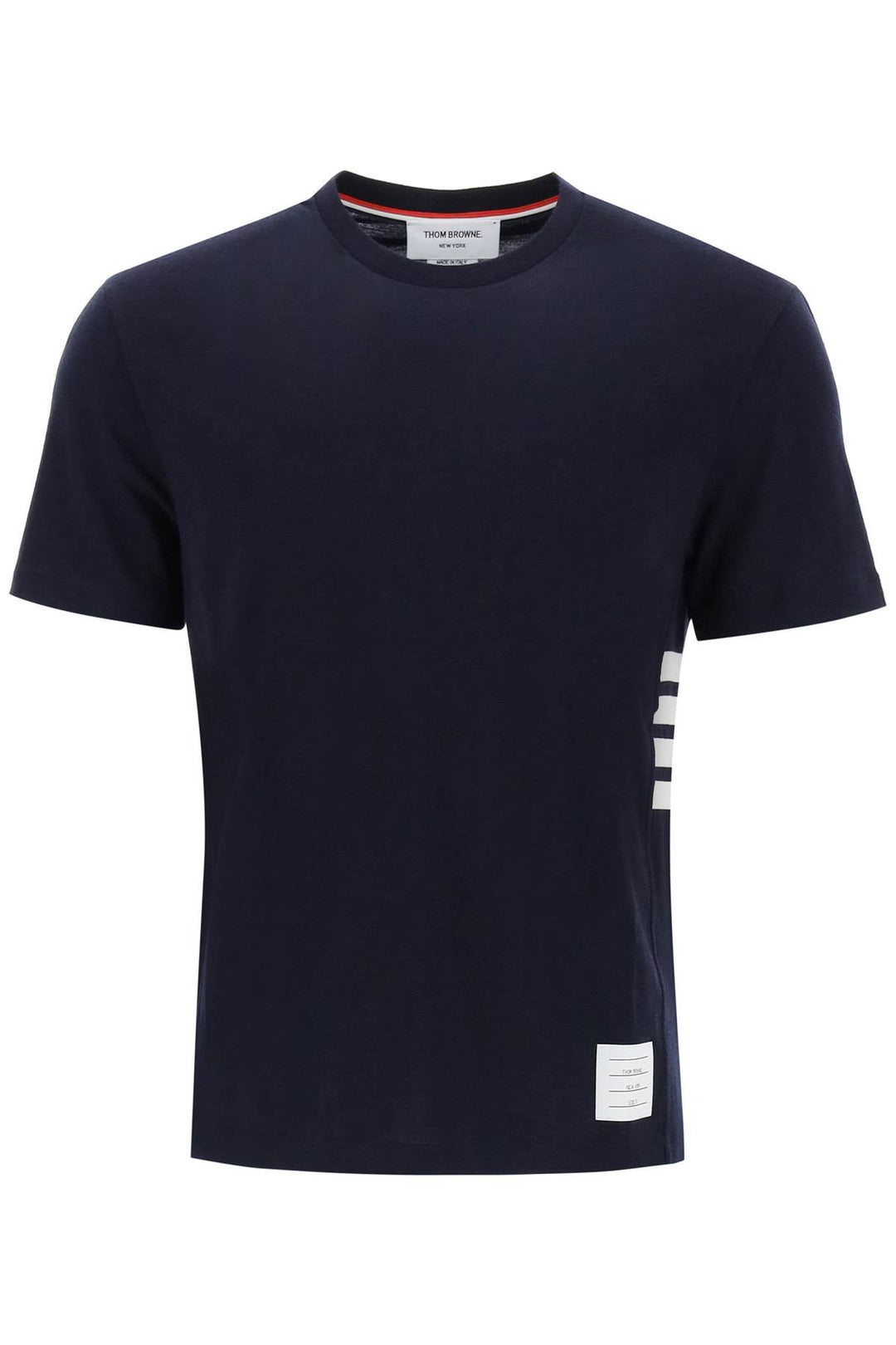 Wool Jersey 4 Bar T Shirt - Thom Browne - Men