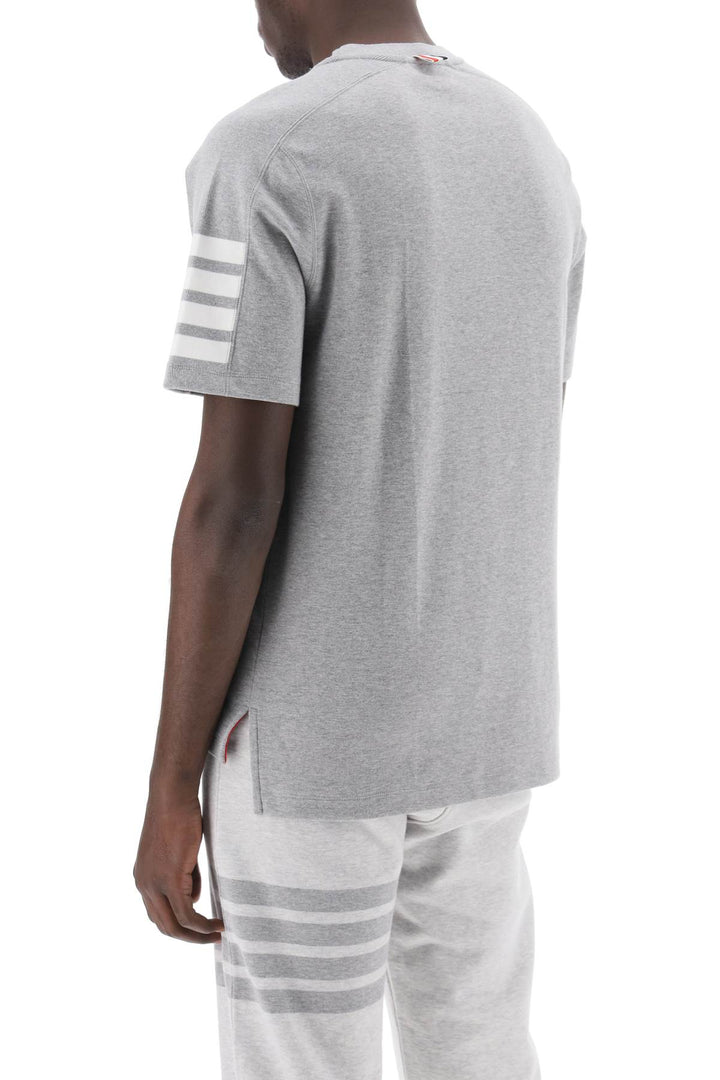 4 Bar Crew Neck T Shirt - Thom Browne - Men