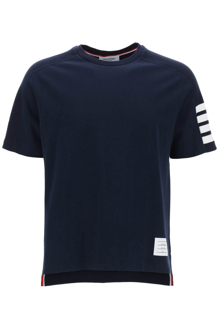 4 Bar Crew Neck T Shirt - Thom Browne - Men