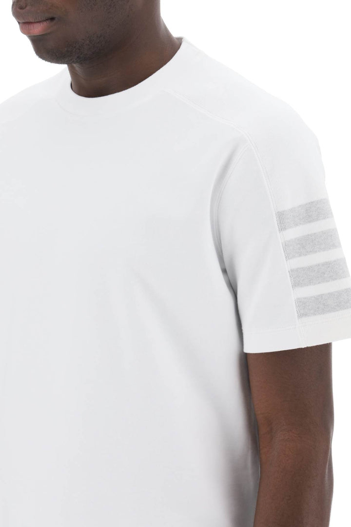 4 Bar Crew Neck T Shirt - Thom Browne - Men