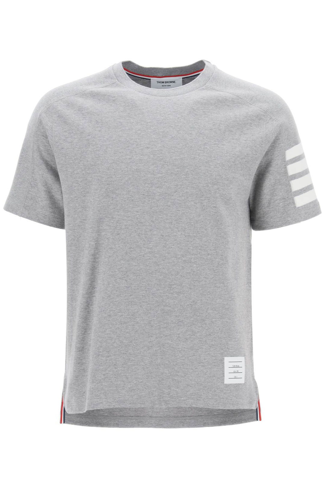 4 Bar Crew Neck T Shirt - Thom Browne - Men