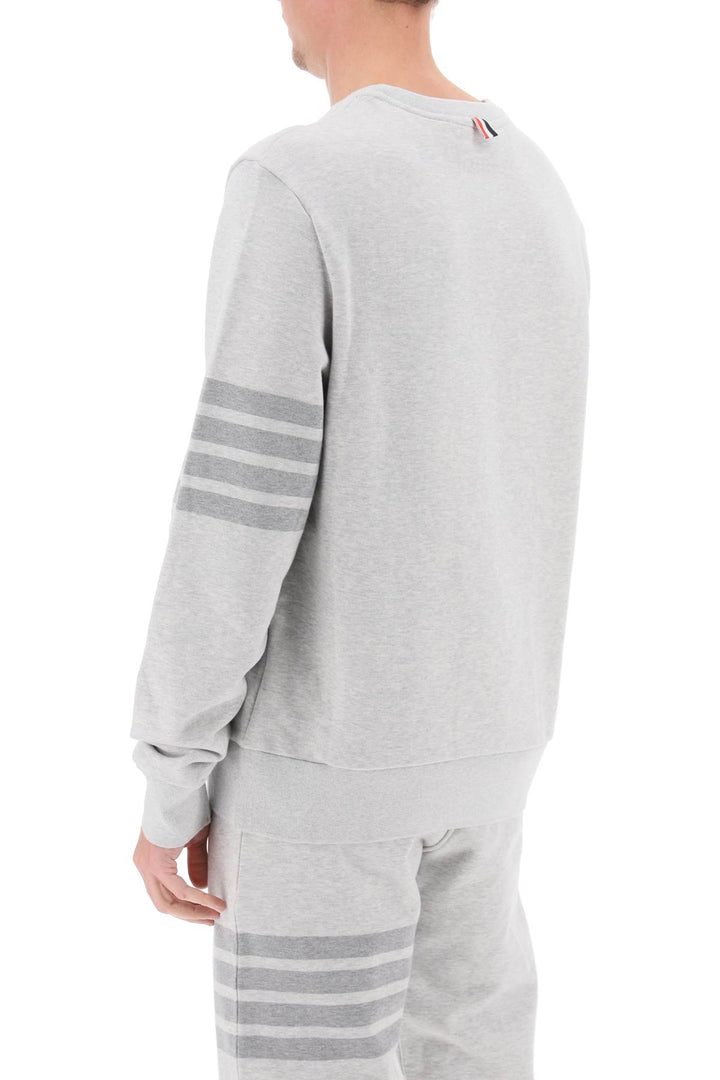 Cotton 4 Bar Sweatshirt - Thom Browne - Men