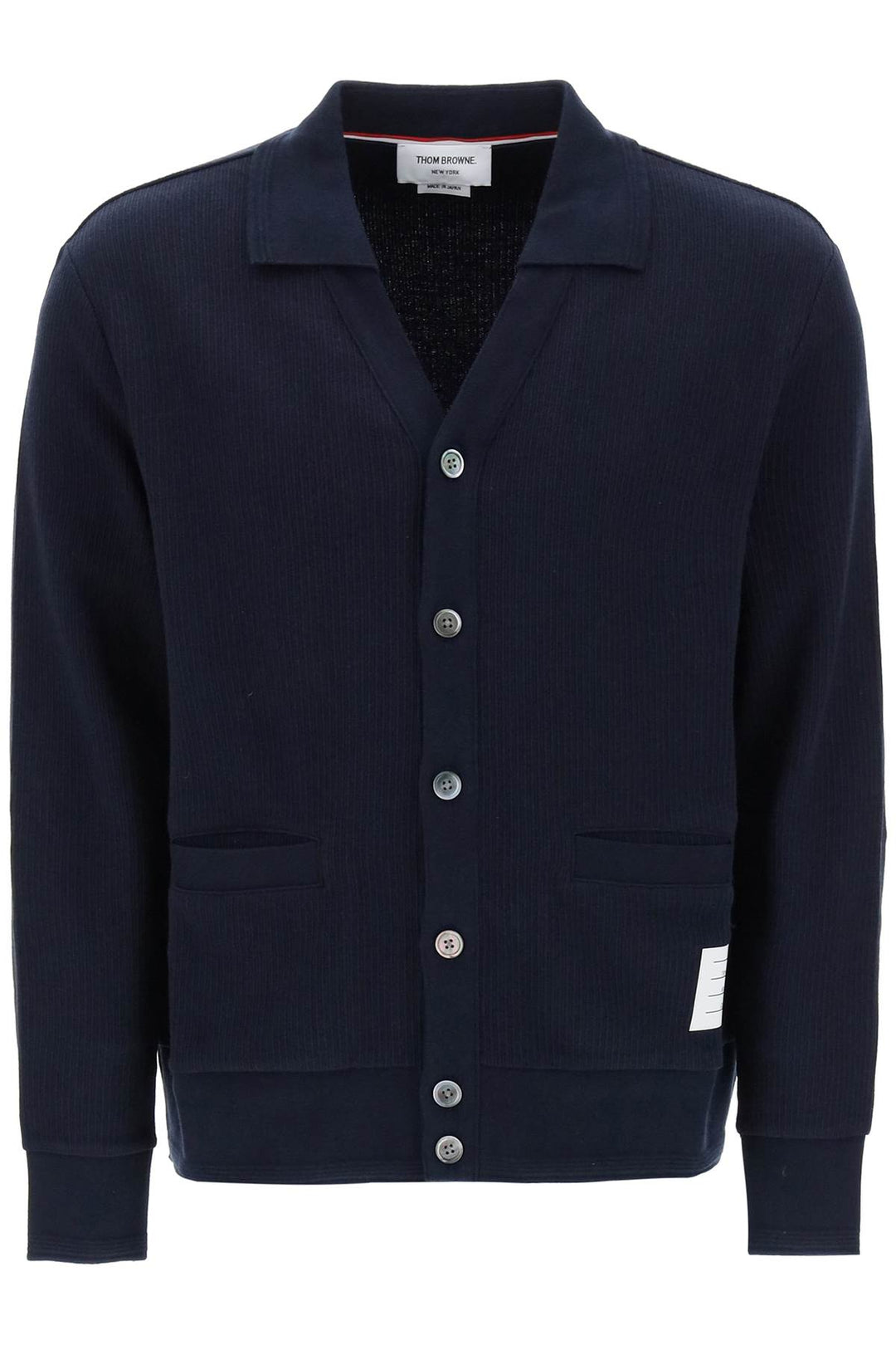 Collared Cotton Cardigan - Thom Browne - Men