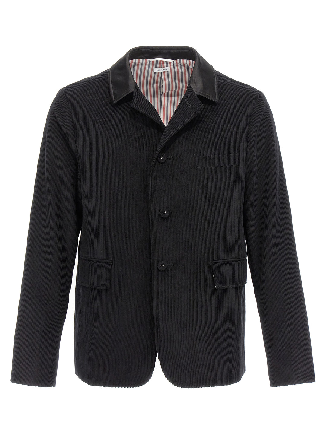 Corduroy Blazer Jacket Jackets Black