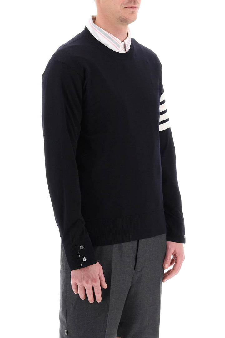 Fine Merino Wool 4 Bar Sweater - Thom Browne - Men