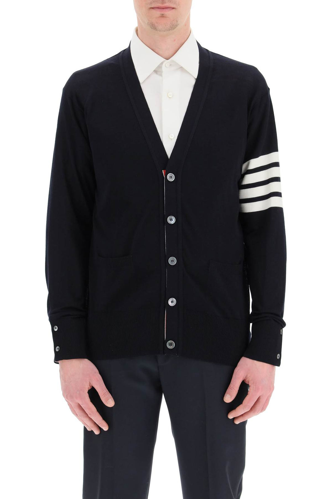 4 Bar Cardigan - Thom Browne - Men