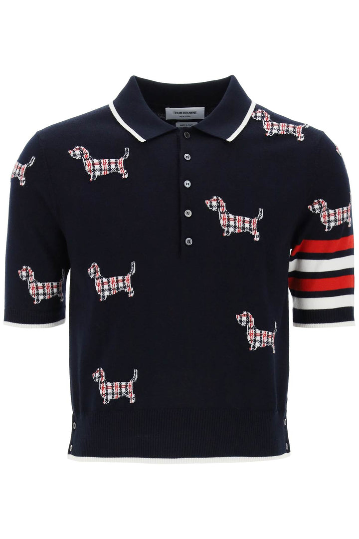 Hector Knitted Polo Shirt - Thom Browne - Men