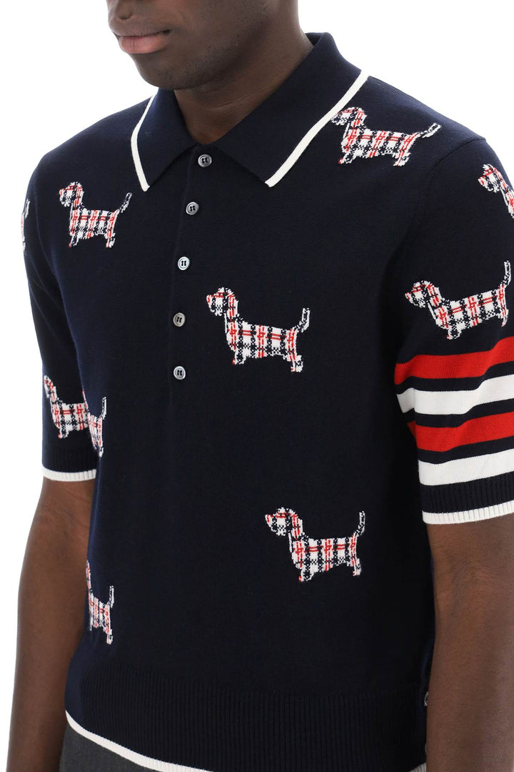 Hector Knitted Polo Shirt - Thom Browne - Men