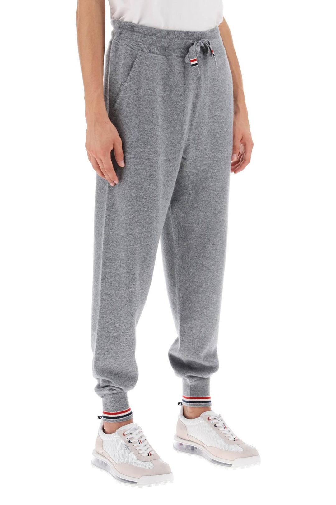 Cashmere Drawstring Pants - Thom Browne - Men