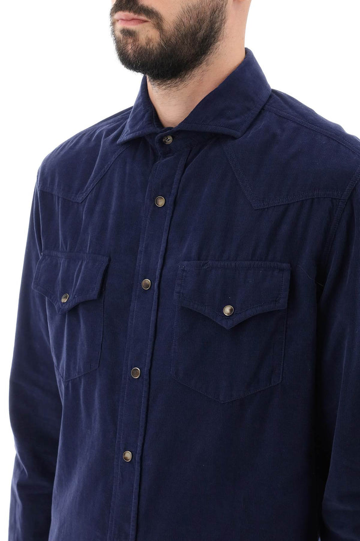 Corduroy Shirt - Brunello Cucinelli - Men