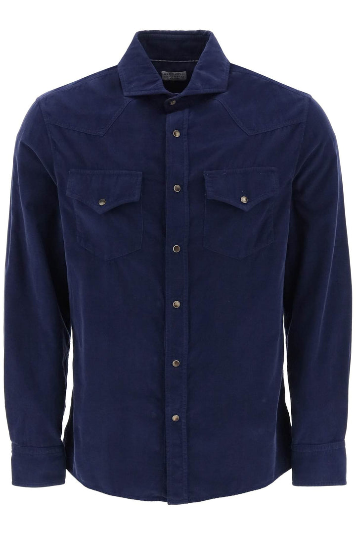 Corduroy Shirt - Brunello Cucinelli - Men