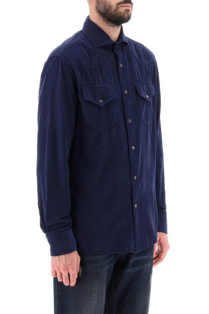 Corduroy Shirt - Brunello Cucinelli - Men