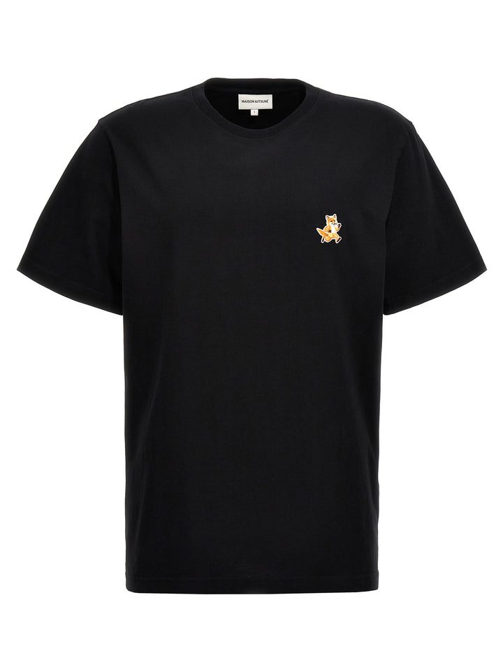 Maison Kitsune Speedy Fox T-shirt - Black | bf4705a2d027f68e950279c7ce6214ede7742576