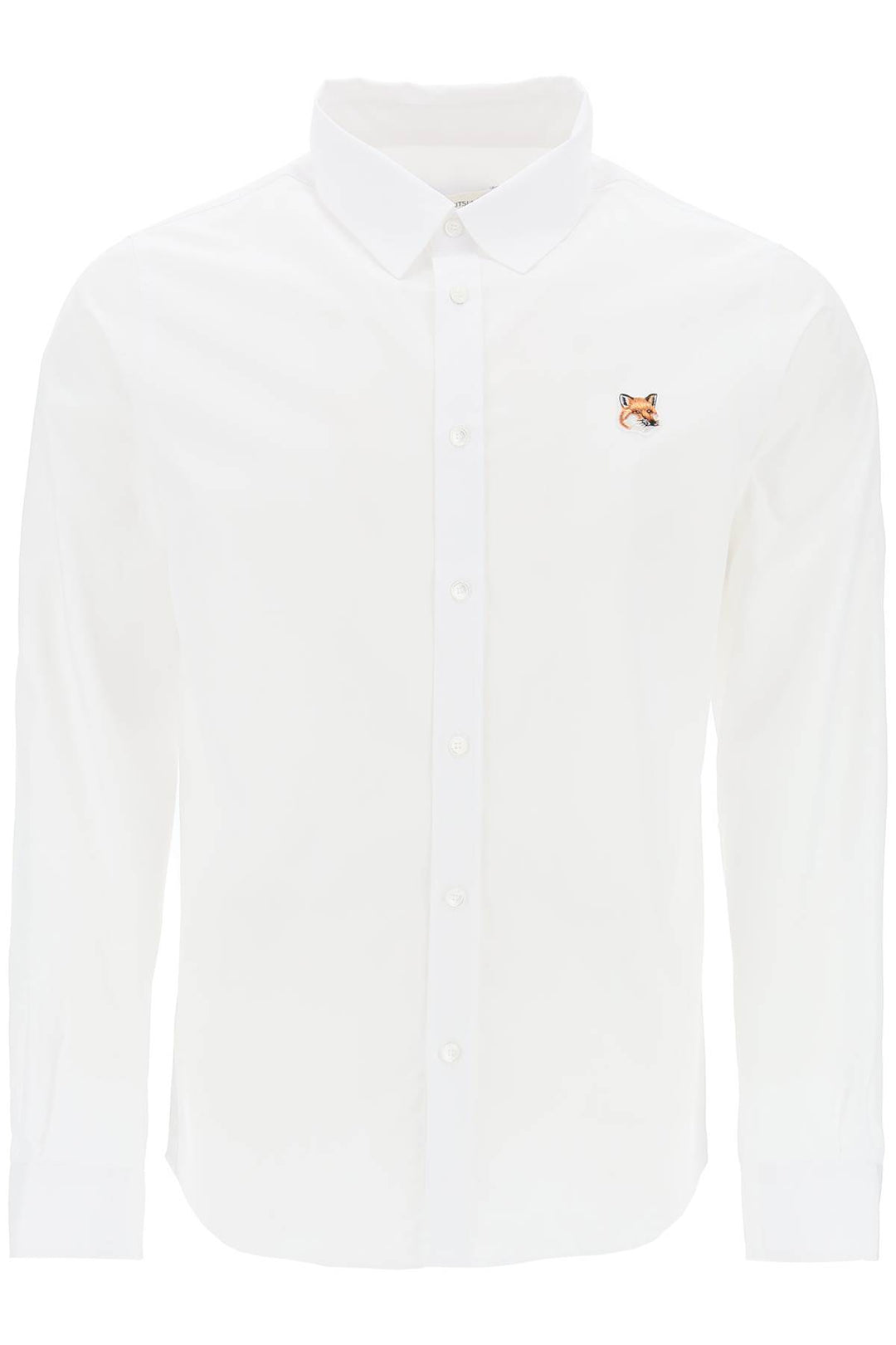 Fox Head Poplin Shirt - Maison Kitsune - Men