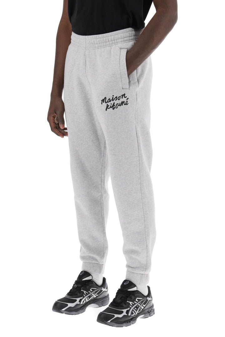 Pantaloni Sportivi Con Logo Handwriting - Maison Kitsune - Men