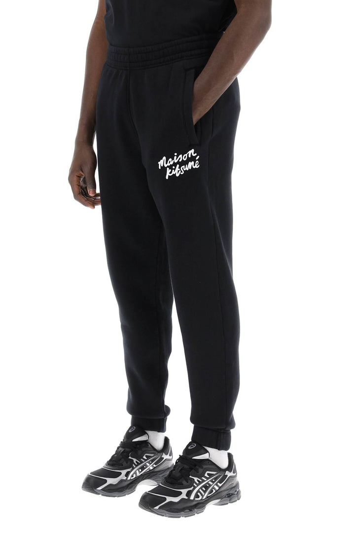 Pantaloni Sportivi Con Logo Handwriting - Maison Kitsune - Men