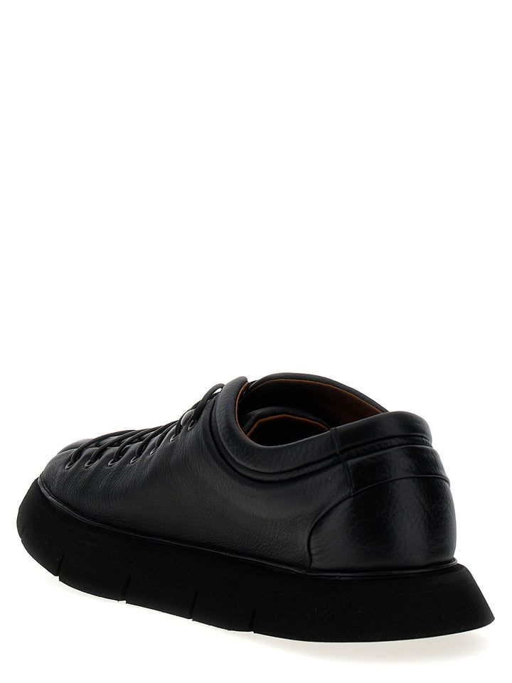 Intagliata Lace Up Shoes Black